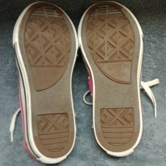 Converse All Star Classic Low Sneakers, Bubble Gum Pink/White, Youth US 2 - Picture 8 of 8